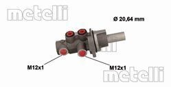 Цилиндр гидравлический тормозной METELLI 05-0887