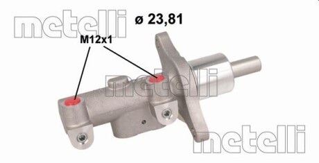 Головний гальмівний циліндр METELLI 05-1137