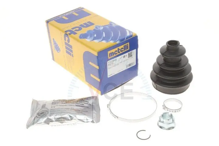 Фото 1 - Пильовик ШРКШ зовнішнього комплект RENAULT Clio II 98-05,Megane I 96-03,Kangoo 97-07,Twingo 92-98,CLIO II (BB0/1/2_ METELLI 13-0445 Пильовик ШРКШ зовнішнього комплект RENAULT Clio II 98-05,Megane I 96-03,Kangoo 97-07,Twingo 92-98,CLIO II (BB0/1/2_ METELLI 13-0445 (фото 1)