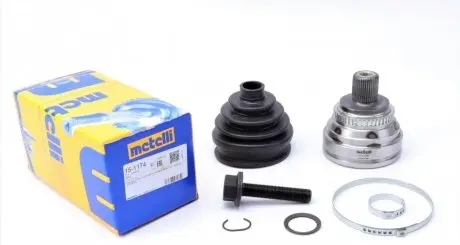 Шарнирный комплект, приводной вал. METELLI 15-1174