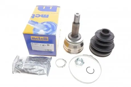 Шарнирный комплект, приводной вал. METELLI 15-1471