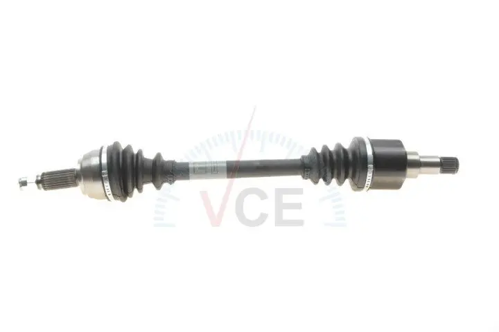 Полуось (передняя) (l) ford fiesta 1.6tdci мкпп/fusion 2.0 04-12 (25z/23z/615.4mm) (+abs45z) METELLI 17-1313 (фото 1)