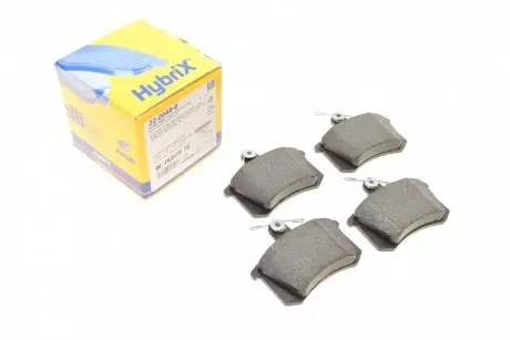 Комплект тормозных колодок, дисковый тормоз METELLI 22-0048-0