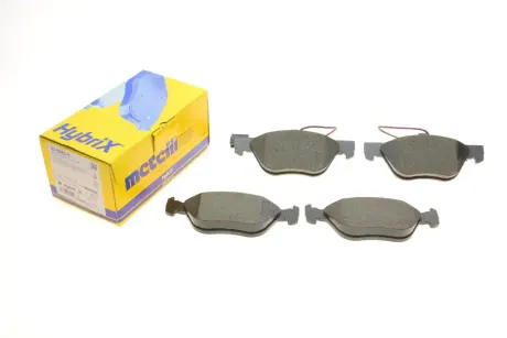 Комплект гальмівних колодок, дискове гальмо METELLI 22-0083-0