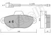 Комплект гальмівних колодок, дискове гальмо METELLI 22-0159-0 (фото 1)