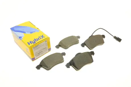 Комплект гальмівних колодок, дисковий гальмо METELLI 22-0263-1