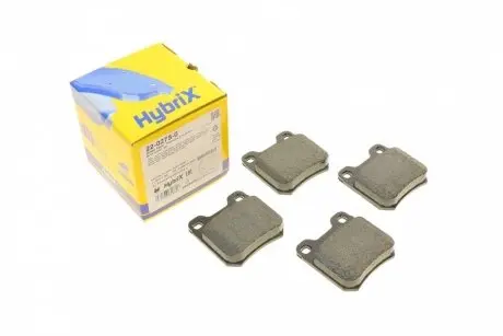 Комплект тормозных колодок, дисковый тормоз METELLI 22-0275-0