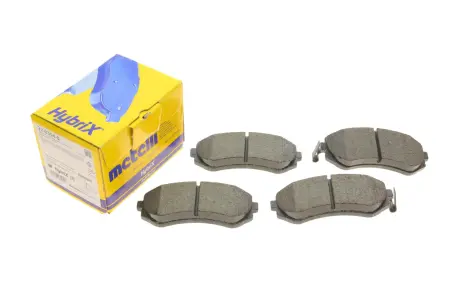 Комплект гальмівних колодок, дискове гальмо METELLI 22-0304-0