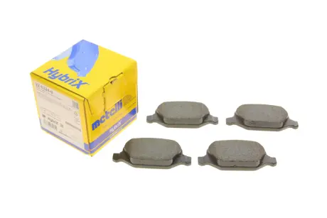 Комплект гальмівних колодок, дискове гальмо METELLI 22-0324-0