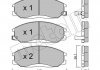 Комплект тормозных колодок, дисковый тормоз METELLI 22-0364-0 (фото 1)