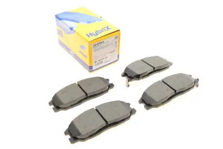 Комплект гальмівних колодок, дискове гальмо METELLI 22-0364-0