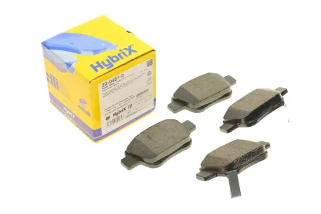 Комплект тормозных колодок, дисковый тормоз METELLI 22-0451-0