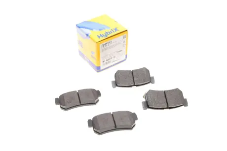 Комплект гальмівних колодок, дискове гальмо METELLI 22-0519-0