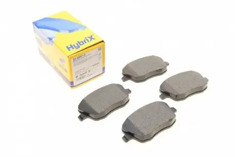 Комплект гальмівних колодок, дискове гальмо METELLI 22-0547-0