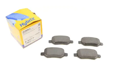 Комплект гальмівних колодок, дискове гальмо METELLI 22-0565-0