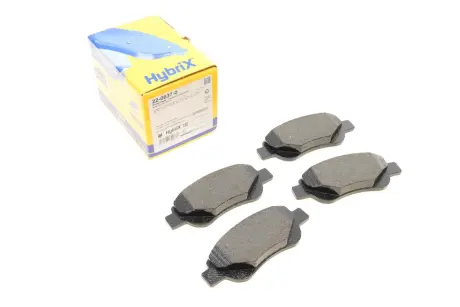 Комплект тормозных колодок, дисковый тормоз METELLI 22-0637-0