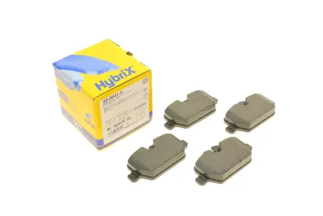 Комплект тормозных колодок, дисковый тормоз METELLI 22-0641-0