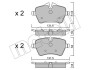 Гальмівні колодки (передні) mini (r50/r53/r52/r56/r57/r58/r59) 01-16 METELLI 22-0768-0 (фото 1)