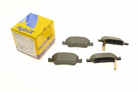 Комплект гальмівних колодок, дискове гальмо METELLI 22-0796-0 (фото 1)