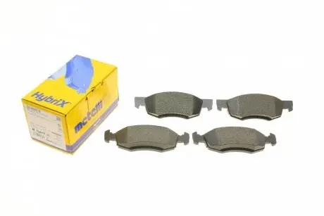 Комплект тормозных колодок, дисковый тормоз METELLI 22-0802-0