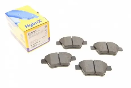 Комплект тормозных колодок, дисковый тормоз METELLI 22-0889-0