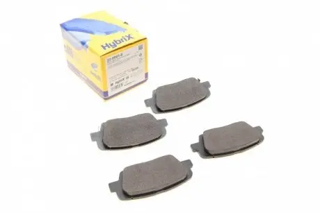 Комплект тормозных колодок, дисковый тормоз METELLI 22-0901-0