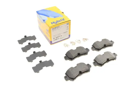 Комплект гальмівних колодок, дисковий гальмо METELLI 22-0970-0