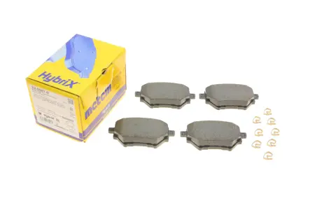 Комплект тормозных колодок, дисковый тормоз METELLI 22-0987-0