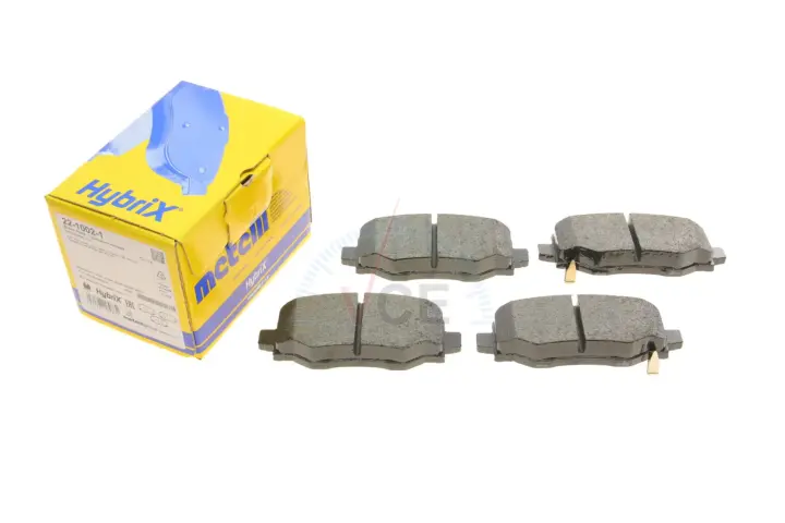 Комплект тормозных колодок, дисковый тормоз METELLI 22-1002-1 (фото 1)