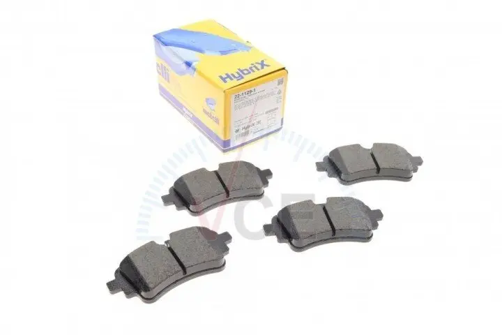 Тормозные колодки (задние) audi a4/a6/q5/q7/vw touareg 1.4 tfsi/2.0/3.0 tdi 15- METELLI 22-1129-1 (фото 1)