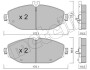 Комплект тормозных колодок, дисковый тормоз METELLI 22-1132-0 (фото 1)