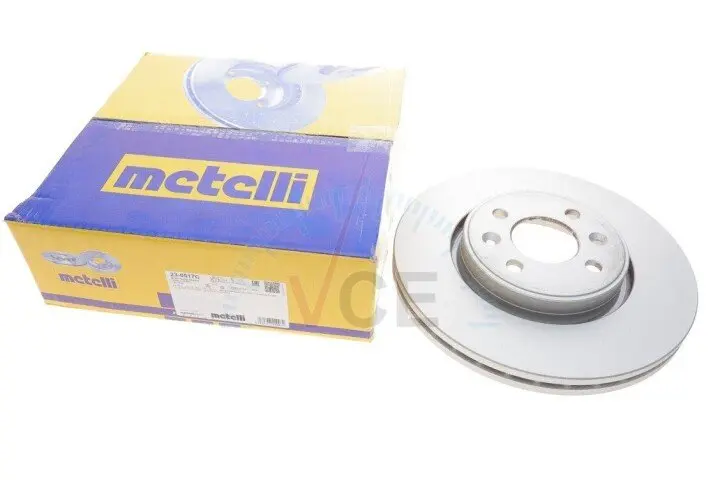 Фото 1 - Гальмівний диск METELLI 23-0517C Гальмівний диск METELLI 23-0517C (фото 1)
