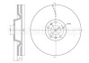 Тормозные диски METELLI 23-1102C (фото 1)