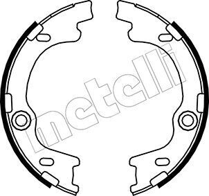 Тормозные колодки барабанные METELLI 53-0185