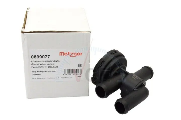 Регулюючий клапан охолоджувальної рідини METZGER 0899077 (фото 1)