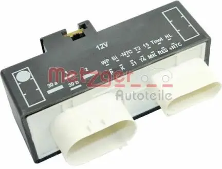 Блок управления, эл. вентилятор (охлаждение двигателя) METZGER 0917284