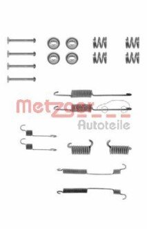 Комплектуючі, гальмівна колодка METZGER 105-0599