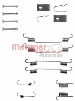 Комплектуючі, гальмівна колодка METZGER 105-0722