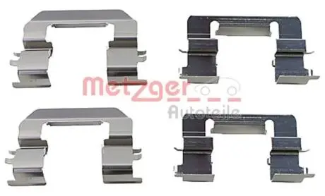 Монтажный к-кт тормозных колодок METZGER 109-0014