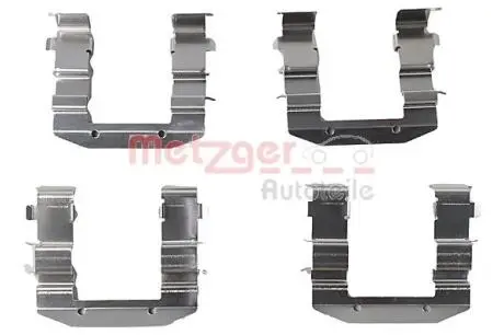 Монтажный к-кт тормозных колодок METZGER 109-0037