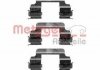Комплектующие, колодки дискового тормоза METZGER 109-1231 (фото 1)