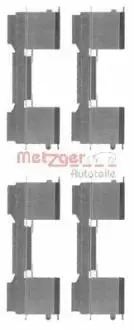 Комплектующие, колодки дискового тормоза METZGER 109-1729