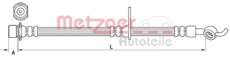 Гальмівний шланг METZGER 4110986