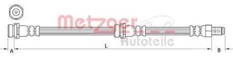 Гальмівний шланг METZGER 4111034