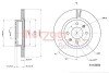 Гальмівний диск METZGER 6110666 (фото 1)