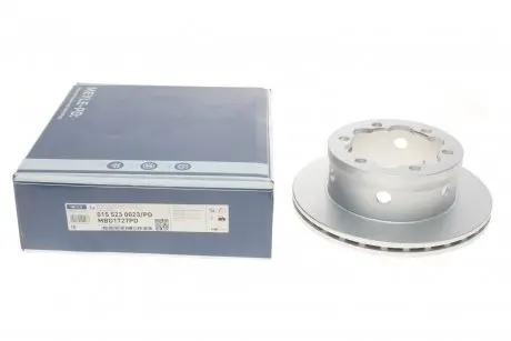 Тормозной диск MEYLE 015 523 0023/PD