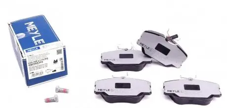 Комплект тормозных колодок, дисковый тормоз MEYLE 025 209 4119/PD