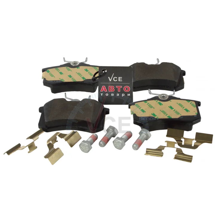 Комплект тормозных колодок, дисковый тормоз MEYLE 025 209 6117/PD (фото 1)