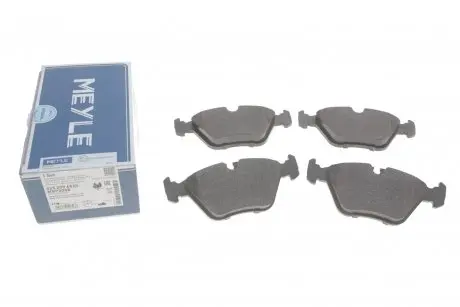 Комплект гальмівних колодок, дисковий гальмо MEYLE 025 209 6820