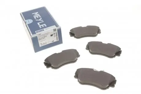 Комплект гальмівних колодок, дисковий гальмо MEYLE 025 214 7919